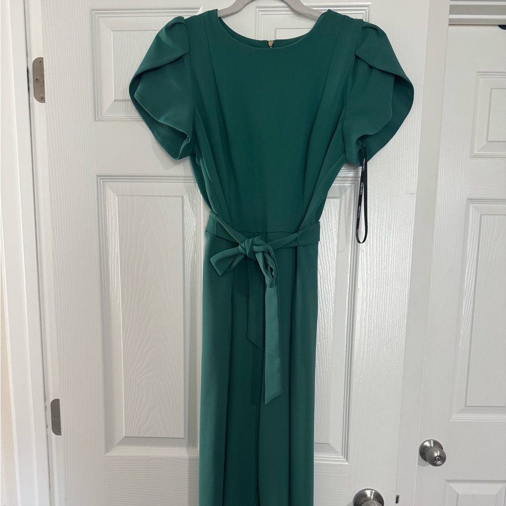 Calvin Klein Teal Jumpsuit